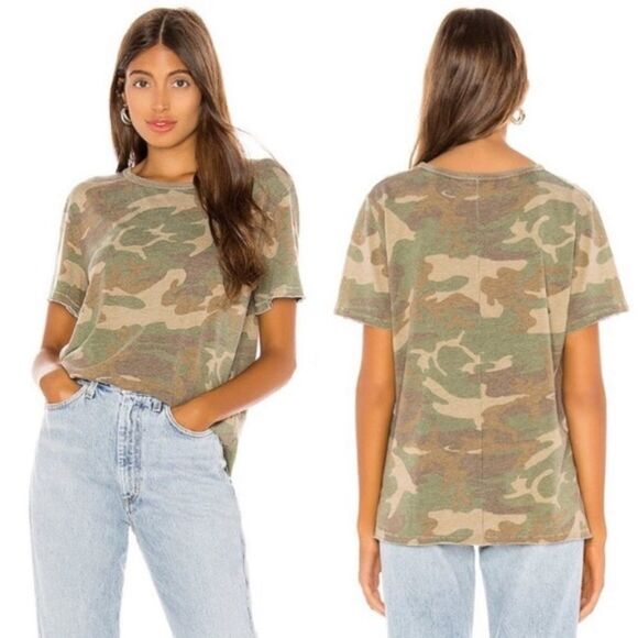 Free People Tops - NWT Free People Camouflage T-shirt. Size XS